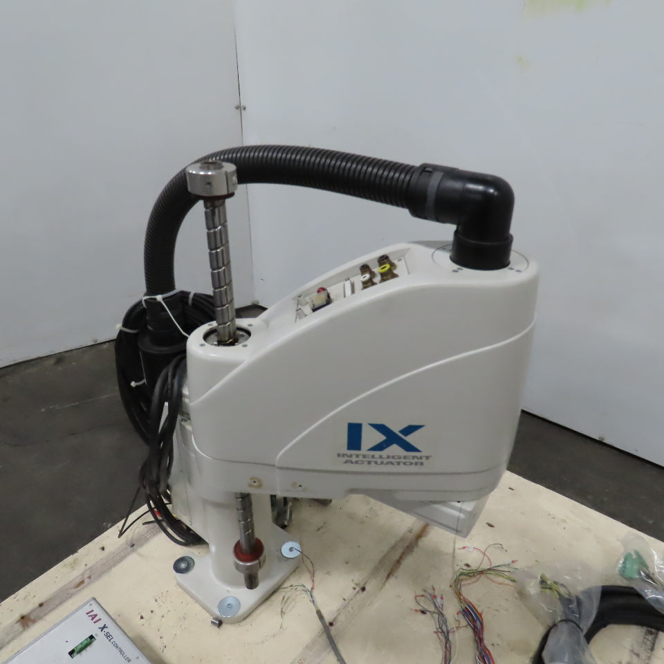 IAI Corp IX Scara Cleanroom Robot W/X-SEL Controller/SCON-CA-200A-NP-2-2 (Parts)