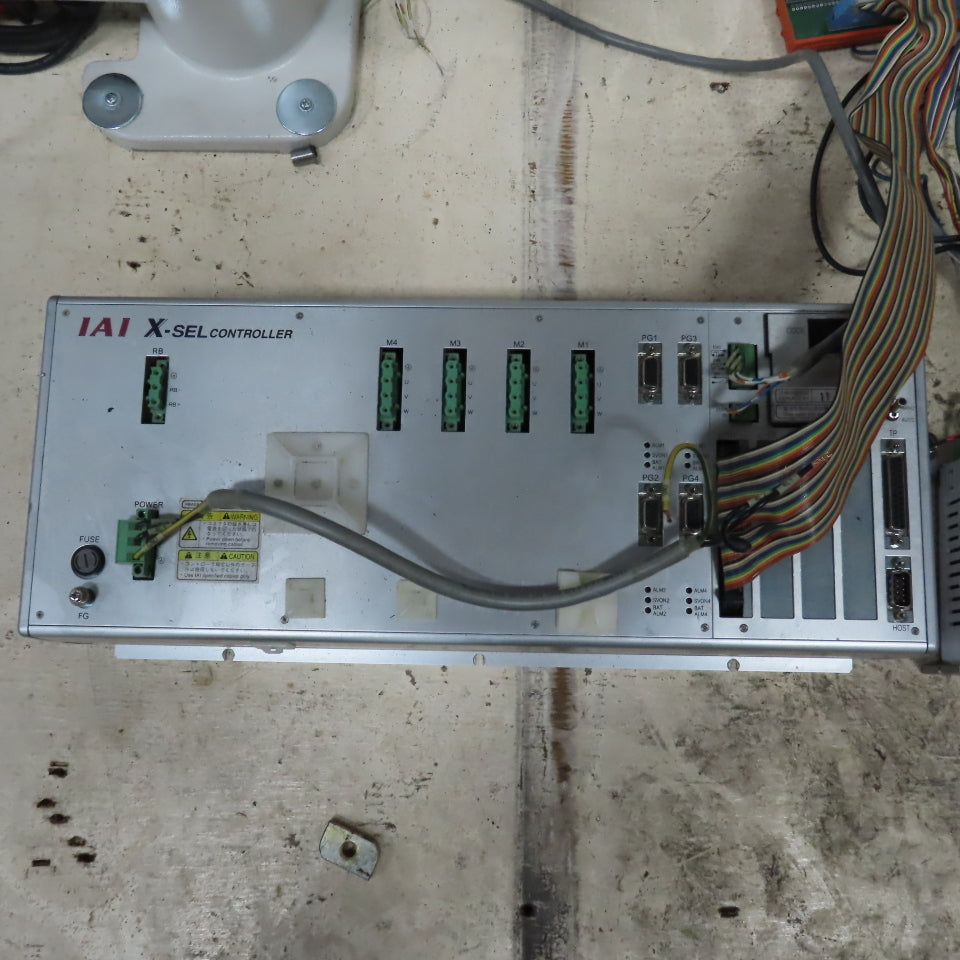 IAI Corp IX Scara Cleanroom Robot W/X-SEL Controller/SCON-CA-200A-NP-2-2 (Parts)