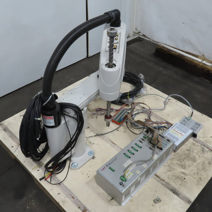IAI Corp IX Scara Cleanroom Robot W/X-SEL Controller/SCON-CA-200A-NP-2-2 (Parts)