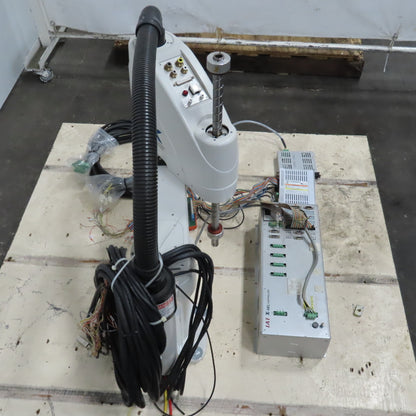 IAI Corp IX Scara Cleanroom Robot W/X-SEL Controller/SCON-CA-200A-NP-2-2 (Parts)
