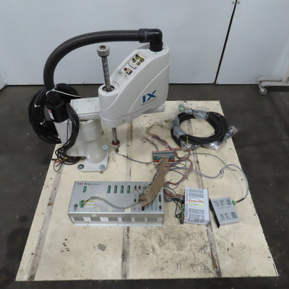 IAI Corp IX Scara Cleanroom Robot W/X-SEL Controller/SCON-CA-200A-NP-2-2 (Parts)