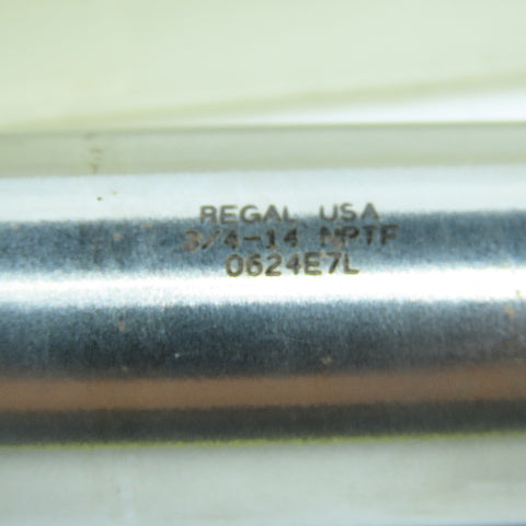 Regal Cutting Tools 3/4"-14 NPTF Straight Flute Tapered Pipe 6" Extension Tap 5F
