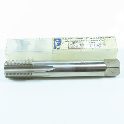 Regal Cutting Tools 3/4"-14 NPTF Straight Flute Tapered Pipe 6" Extension Tap 5F