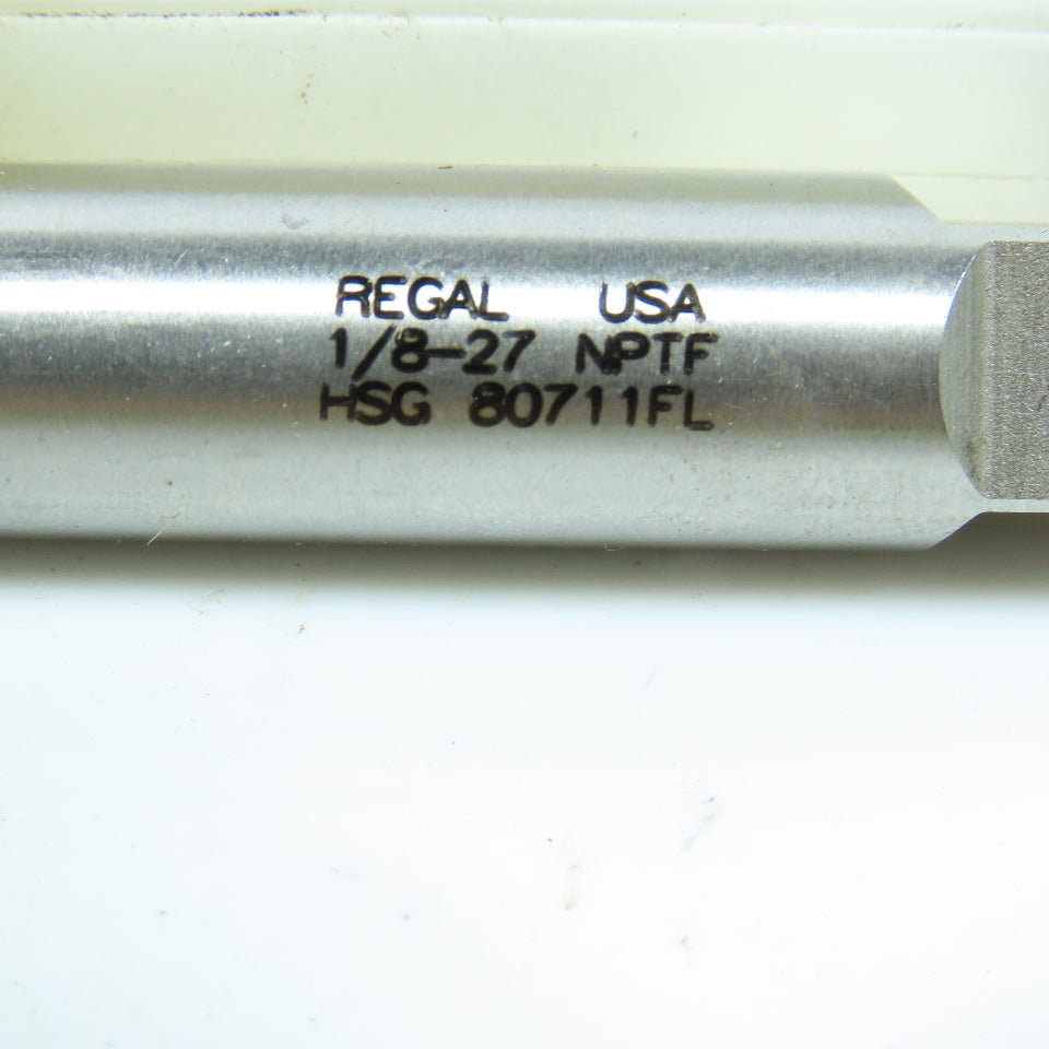 Regal Cutting Tools 1/8"-27  Straight Flute Tapered Pipe Extension Tap 4F