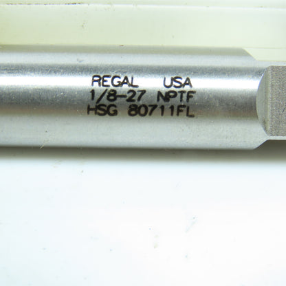 Regal Cutting Tools 1/8"-27  Straight Flute Tapered Pipe Extension Tap 4F