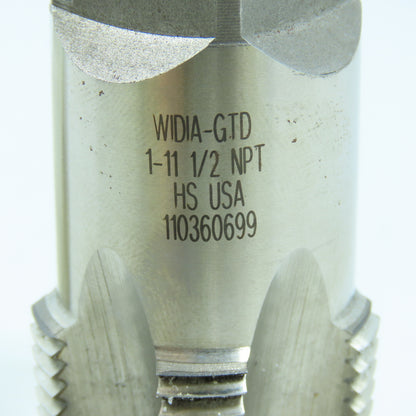 Widia GTD 1"-11 1/2 NPT Straight Flute Taper Pipe Tap 5F USA