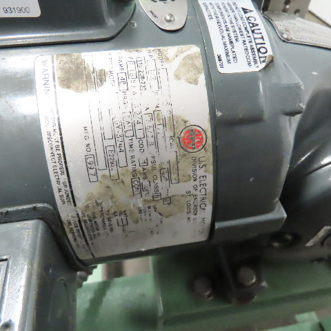 Potdevin W42 42"x1/2" Rotary Press Roller 1/2HP 100RPM 115/208-230V 1PH 7.6/3.8A