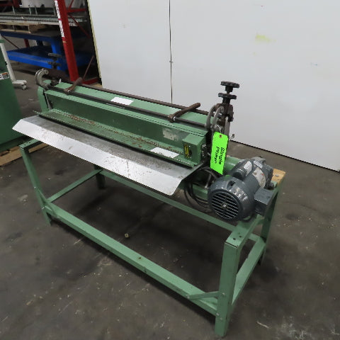 Potdevin W42 42"x1/2" Rotary Press Roller 1/2HP 100RPM 115/208-230V 1PH 7.6/3.8A