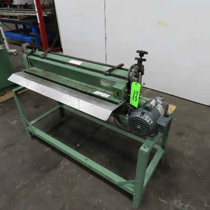 Potdevin W42 42"x1/2" Rotary Press Roller 1/2HP 100RPM 115/208-230V 1PH 7.6/3.8A