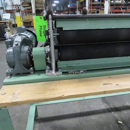 Potdevin W42 42"x1/2" Rotary Press Roller 1/2HP 100RPM 115/208-230V 1PH 7.6/3.8A