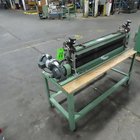 Potdevin W42 42"x1/2" Rotary Press Roller 1/2HP 100RPM 115/208-230V 1PH 7.6/3.8A