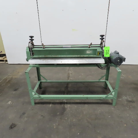 Potdevin W42 42"x1/2" Rotary Press Roller 1/2HP 100RPM 115/208-230V 1PH 7.6/3.8A