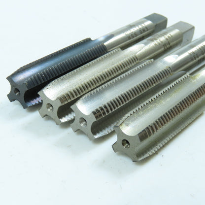 OSG 3/8"-18 NF Straight Flute Bottoming Tap 4F USA Lot of 4