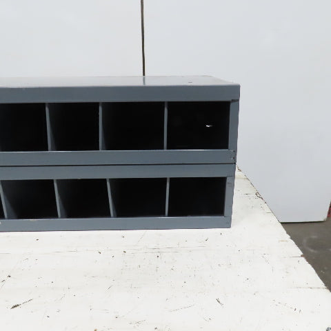 Durham 16 Opening Storage Parts Bin Cabinet 34" L x 12"D x 10-1/2" H