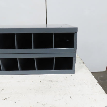 Durham 16 Opening Storage Parts Bin Cabinet 34" L x 12"D x 10-1/2" H