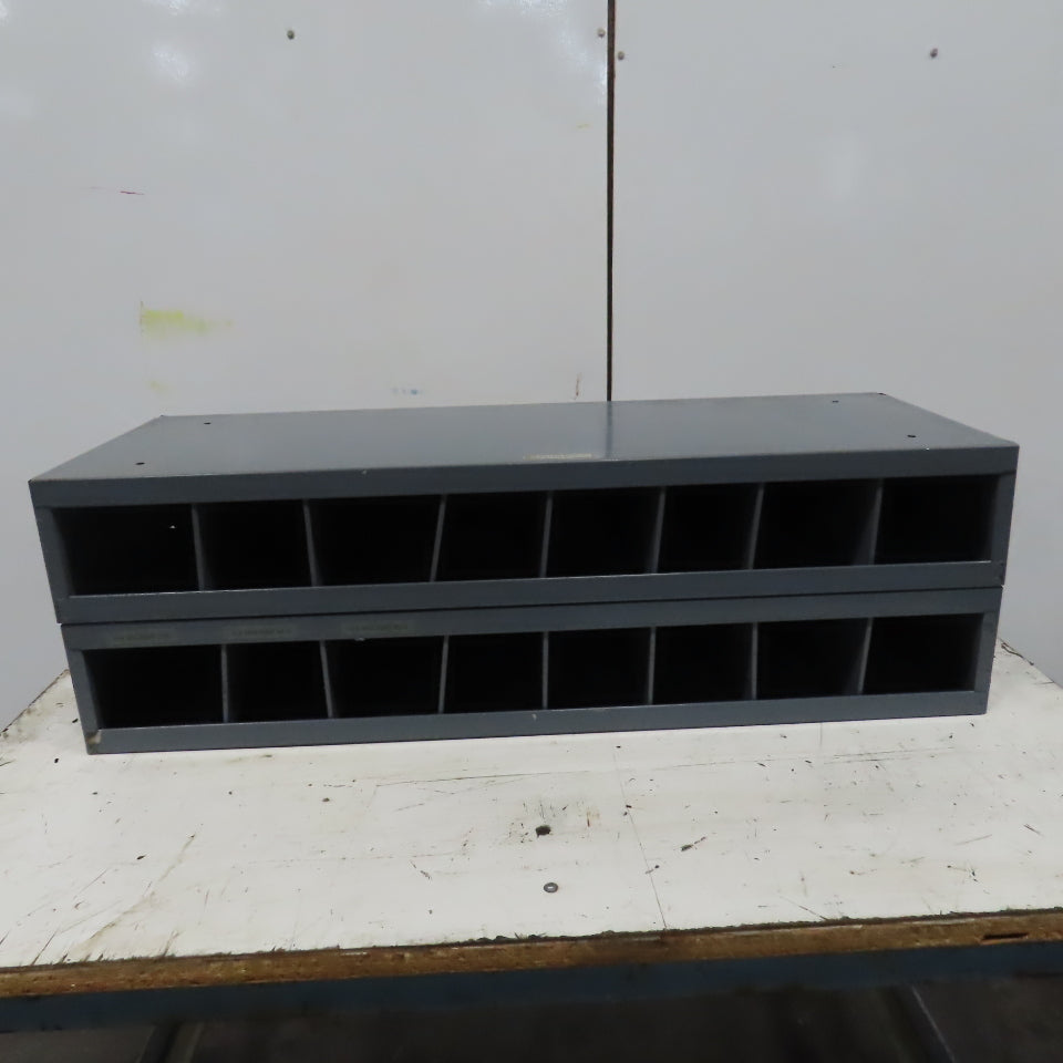 Durham 16 Opening Storage Parts Bin Cabinet 34" L x 12"D x 10-1/2" H