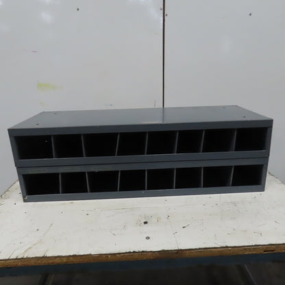 Durham 16 Opening Storage Parts Bin Cabinet 34" L x 12"D x 10-1/2" H