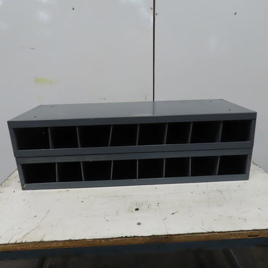 Durham 16 Opening Storage Parts Bin Cabinet 34" L x 12"D x 10-1/2" H