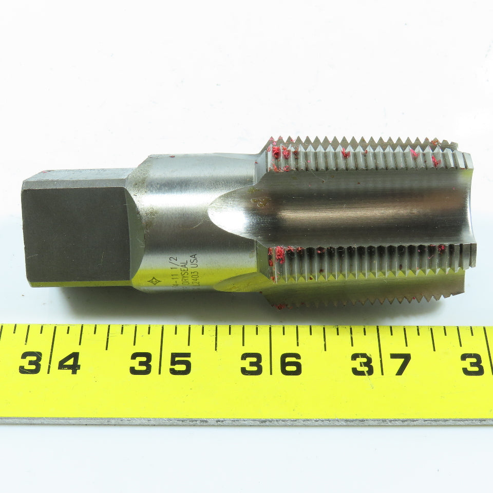 Cleveland 1-1/4"-11 1/2 NPTF Straight Flute Taper Pipe Tap 6F USA