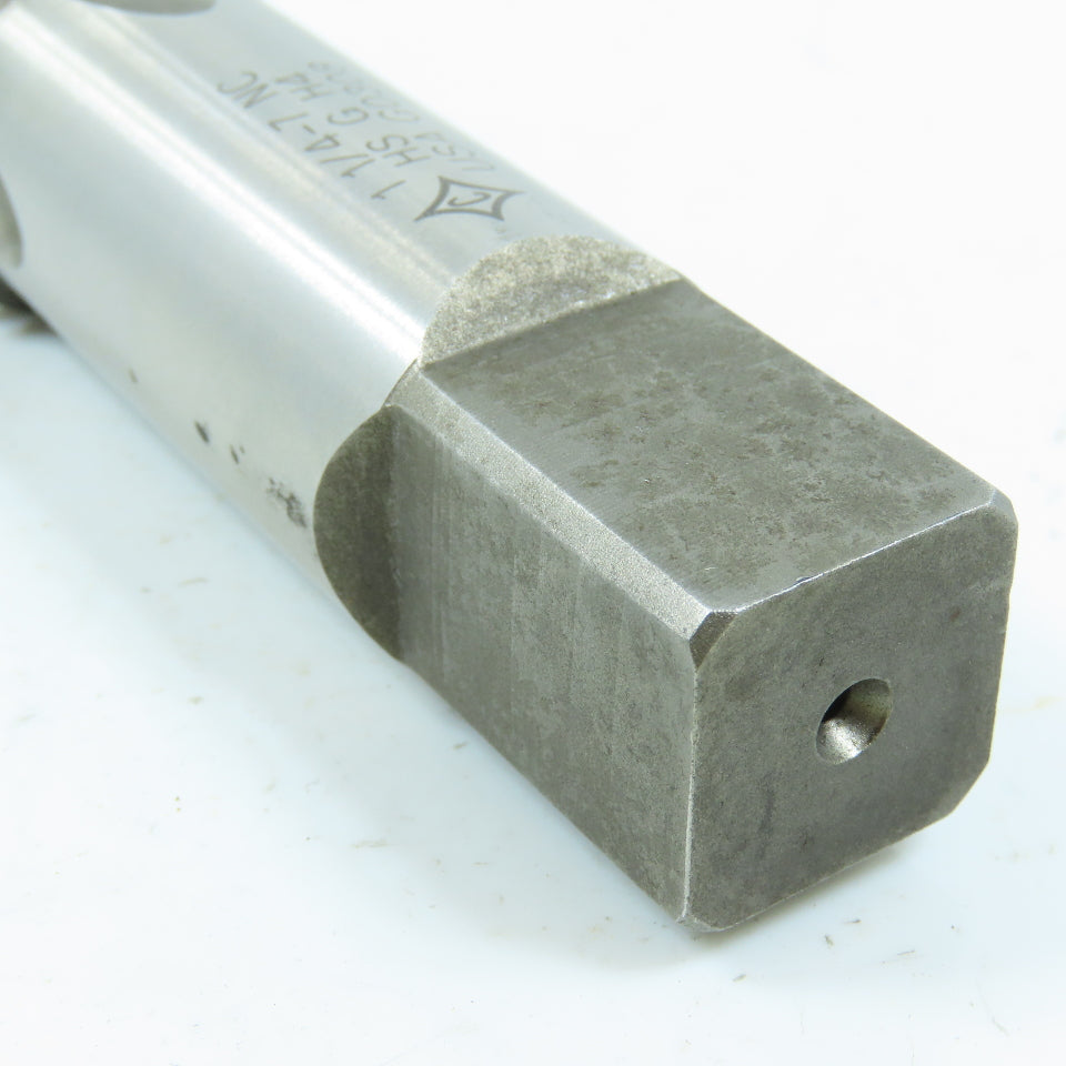 Cleveland 1-1/4"-11 1/2 NPTF Straight Flute Bottoming Tap 4F USA