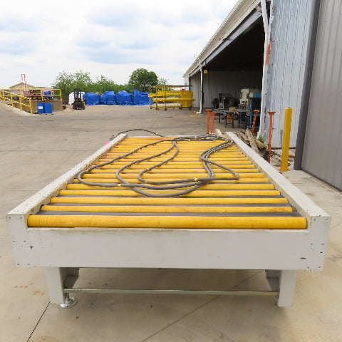 Giardina 22060 58"x116" Power Roller Automation Transfer Conveyor 15FPM 208-480V