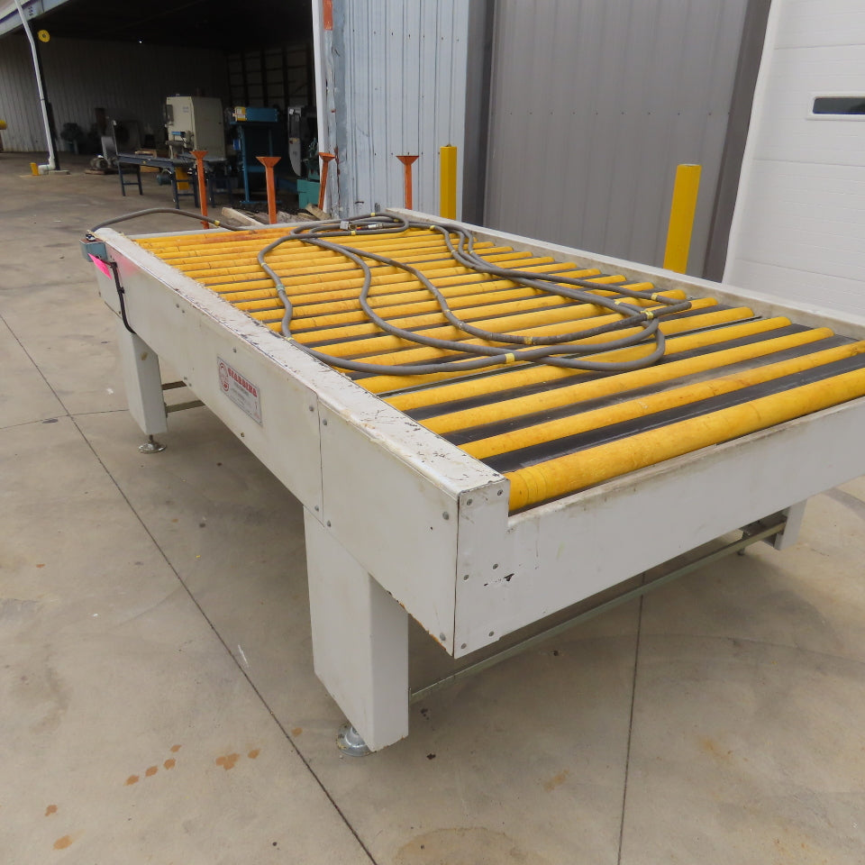 Giardina 22060 58"x116" Power Roller Automation Transfer Conveyor 15FPM 208-480V