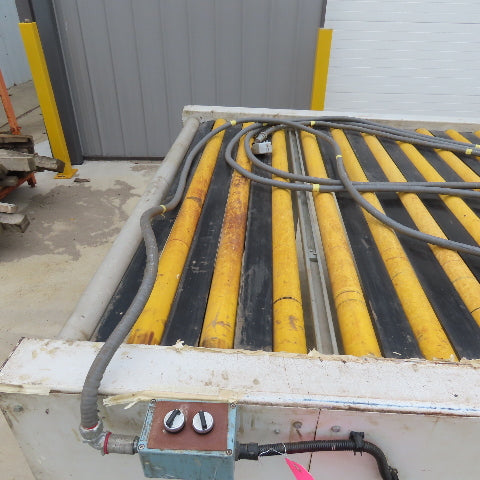 Giardina 22060 58"x116" Power Roller Automation Transfer Conveyor 15FPM 208-480V