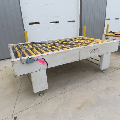 Giardina 22060 58"x116" Power Roller Automation Transfer Conveyor 15FPM 208-480V