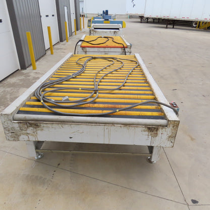 Giardina 22060 58"x116" Power Roller Automation Transfer Conveyor 15FPM 208-480V