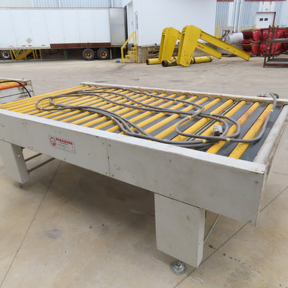Giardina 22060 58"x116" Power Roller Automation Transfer Conveyor 15FPM 208-480V