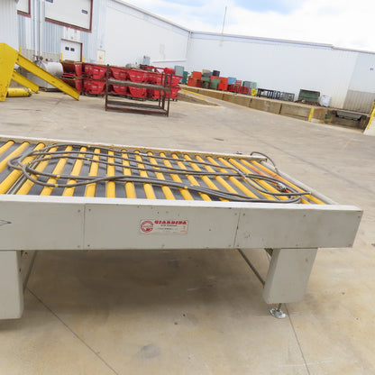 Giardina 22060 58"x116" Power Roller Automation Transfer Conveyor 15FPM 208-480V