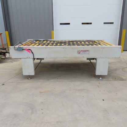 Giardina 22060 58"x116" Power Roller Automation Transfer Conveyor 15FPM 208-480V