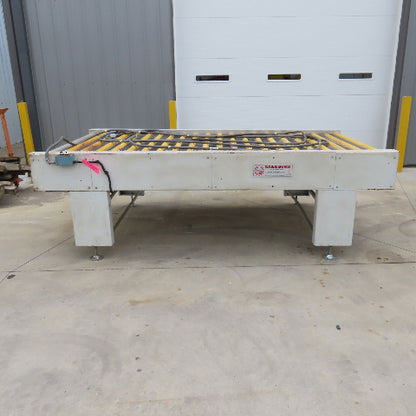 Giardina 22060 58"x116" Power Roller Automation Transfer Conveyor 15FPM 208-480V