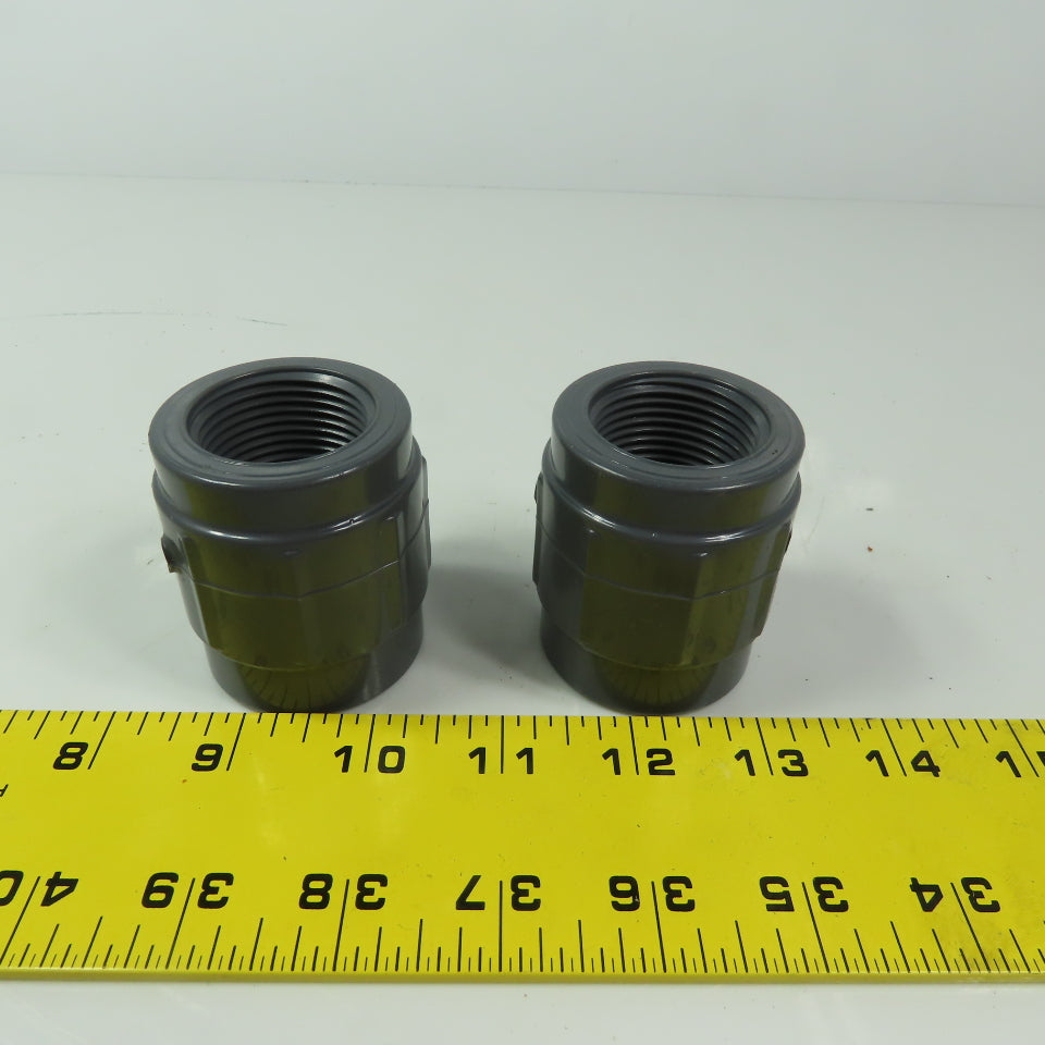 1" FNPT x 1"Slip  Coupling Adapter CH80 CPVC  Lot of 2