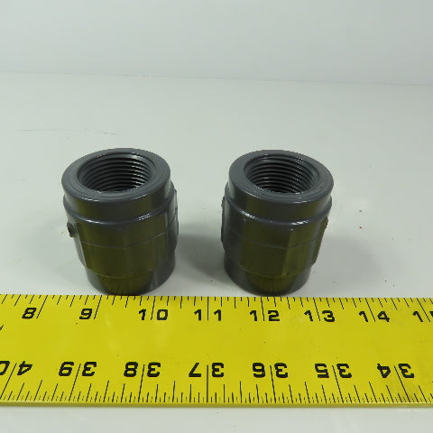 1" FNPT x 1"Slip  Coupling Adapter CH80 CPVC  Lot of 2