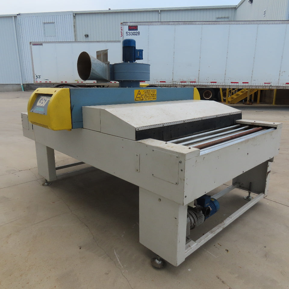 Giardina GST 650x1400mm Pass Thru UV Light Curing Drying Oven 14FPM 230/480V 3Ph