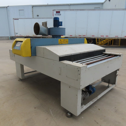 Giardina GST 650x1400mm Pass Thru UV Light Curing Drying Oven 14FPM 230/480V 3Ph