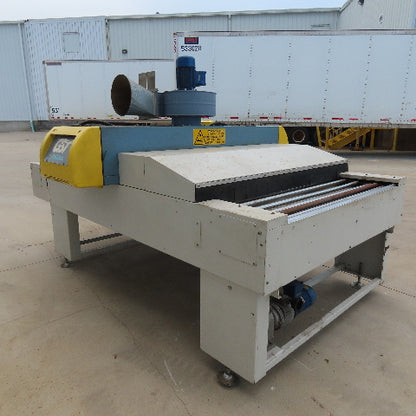 Giardina GST 650x1400mm Pass Thru UV Light Curing Drying Oven 14FPM 230/480V 3Ph