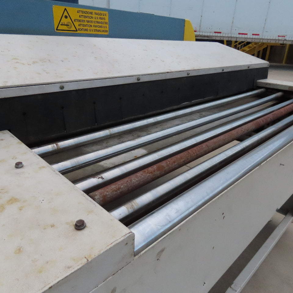 Giardina GST 650x1400mm Pass Thru UV Light Curing Drying Oven 14FPM 230/480V 3Ph