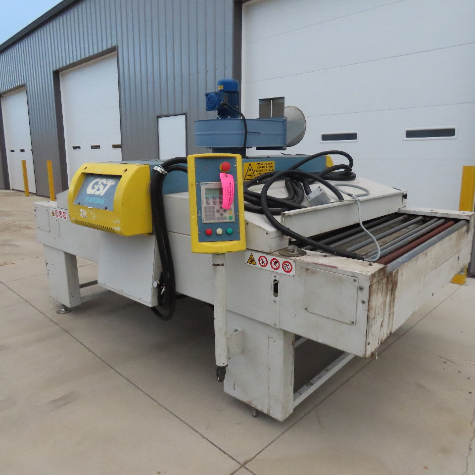 Giardina GST 650x1400mm Pass Thru UV Light Curing Drying Oven 14FPM 230/480V 3Ph