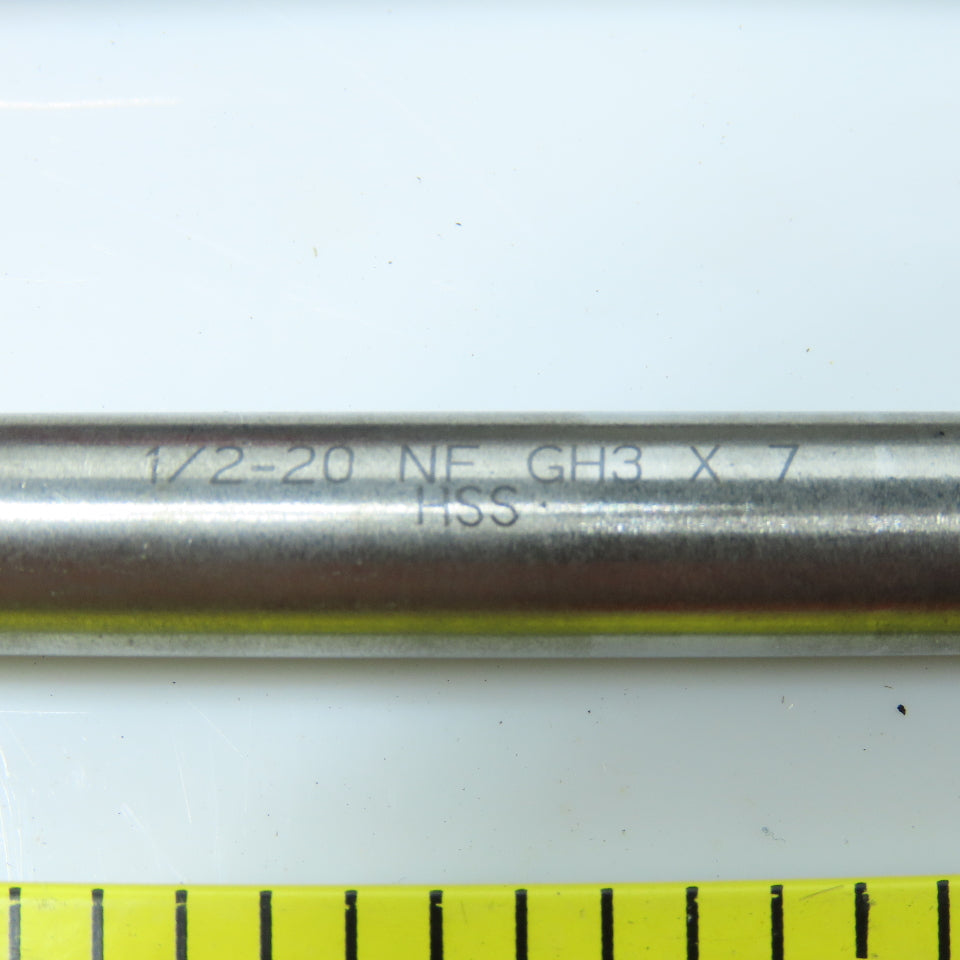 Misc. 3/8"-16 To 7/8"-9 Hand Plug Tap 4 Flute Lot of 8