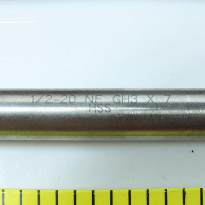 Misc. 3/8"-16 To 7/8"-9 Hand Plug Tap 4 Flute Lot of 8