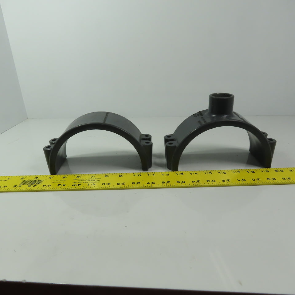 Spears <-- 6" x1" PVC Saddle 200PSI Missing Bolts