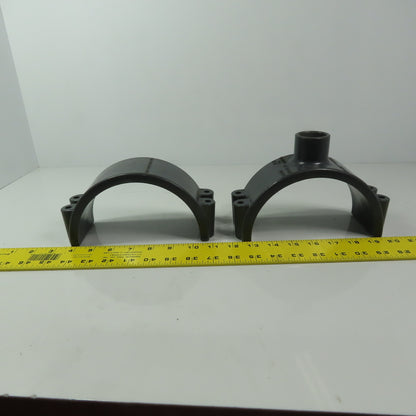 Spears <-- 6" x1" PVC Saddle 200PSI Missing Bolts