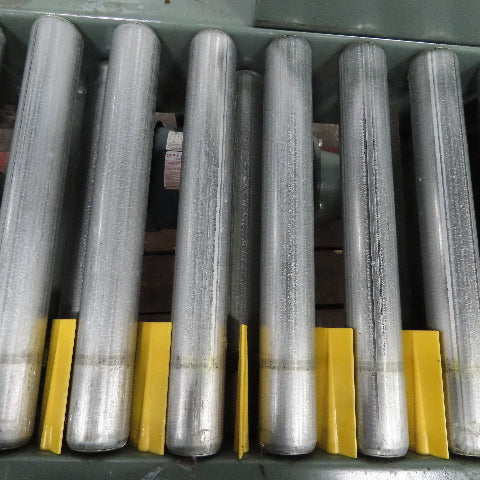 Hytrol 14" x 59" Belt Driven Live Roller Conveyor .5Hp 208-230/460V 48.5FPM
