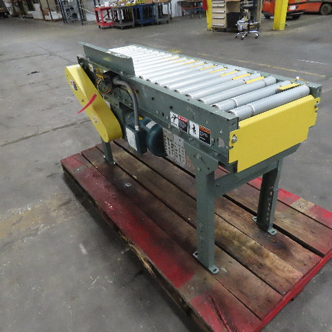 Hytrol 14" x 59" Belt Driven Live Roller Conveyor .5Hp 208-230/460V 48.5FPM