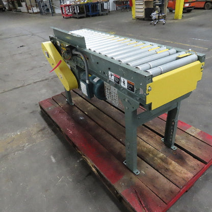 Hytrol 14" x 59" Belt Driven Live Roller Conveyor .5Hp 208-230/460V 48.5FPM