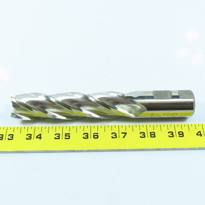 Niagara 1" Square End Mill 4 Flute Non Center Cutting 6-1/2" OAL