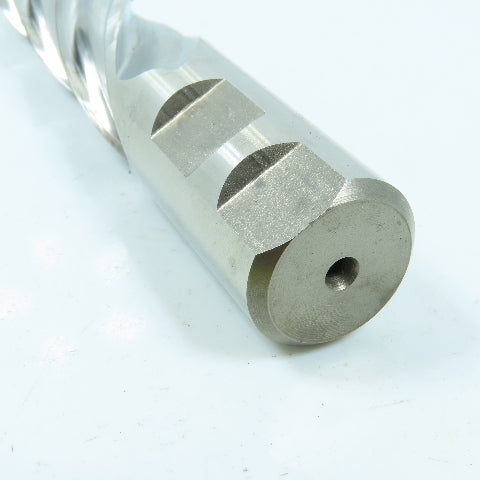 Niagara 1" Square End Mill 4 Flute Non Center Cutting 6-1/2" OAL