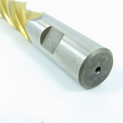 Izar 3/4" Square End Mill 4 Flute Center Cutting 5-1/4" OAL TiN Coated